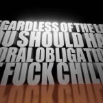 moral obligation 3d text