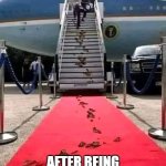 Leaving NC Cadaver Dog | BIDEN LEAVING NC; AFTER BEING SNIFFED BY A CADAVER DOG | image tagged in biden without his depends | made w/ Imgflip meme maker