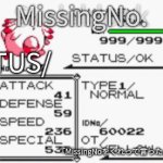 MissingNo. temp template