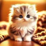 cute puffy kitten meme