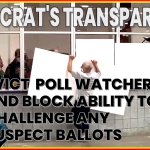 DEMOCRAT VOTE 'TRANSPARENCY' meme