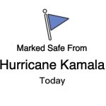 Safe From Hurricane Kamala | Hurricane Kamala | image tagged in memes,marked safe from,trump,kamala harris,trump2024,hurricane | made w/ Imgflip meme maker