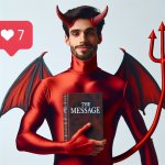 Satanic YouTuber peddling The Message bible