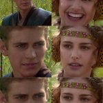 Anakin Padme 6-panel