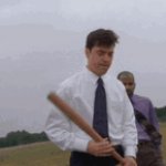 Office Space Beatdown GIF