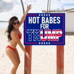 Hot  Babes for Trump