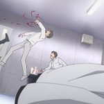 Gojo Satoru kicks guy in the face