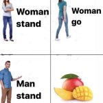 woman/man go