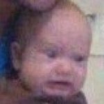 Disgusted baby meme