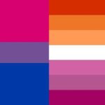 Bisexual/lesbian flag