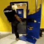 door smashing GIF Template