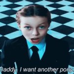 Veruca Salt pony GIF Template