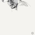 Unfinished Brad Paisley drawing meme