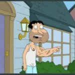 Family guy quagmire muscle arm