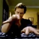 guy typing fast GIF Template