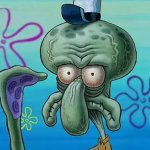 Wrinkled squidward