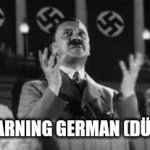 German | I'M LEARNING GERMAN (DÜTSCH) | image tagged in gifs,funny meme | made w/ Imgflip video-to-gif maker