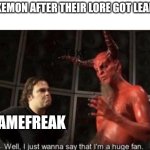 That leak is wild | POKEMON AFTER THEIR LORE GOT LEAKED; GAMEFREAK | image tagged in pokemon,shitpost | made w/ Imgflip meme maker