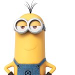 Minion grinning