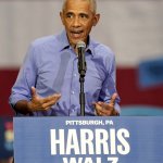 Obama Campaigns for Kamala