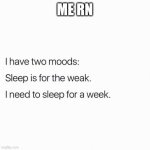 I'm So Tired. | ME RN | image tagged in sleep,tired,sleepy,nap,funny,humor | made w/ Imgflip meme maker