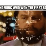 random fact #917392832: you didn’t read that number | 7YO ME WONDERING WHO WON THE FIRST RACE IN CARS | image tagged in gifs,memes,funny,cars,race,stop reading the tags | made w/ Imgflip video-to-gif maker