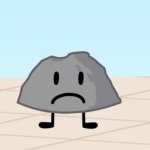 BFDI Rocky Frown meme