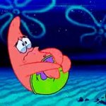 Patrick Star Fetal Position GIF Template