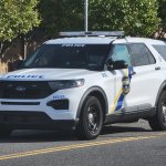 police car