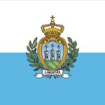 san marino flag