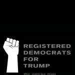 Registered Democrats meme