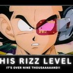 rizz vegeta