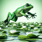 jumping frog