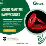 Acrylic foam tape manufacturers