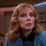 Doctor Crusher Alarmed