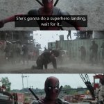 Superhero Landing