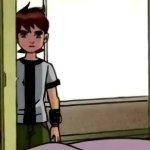 Ben 10 standing near door