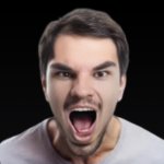 Angry Man Screaming