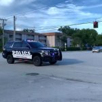 police car responding