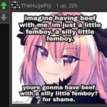 TheHugeFemboy meme