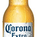 Botella cerveza corona helada