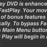Disney DVD advert