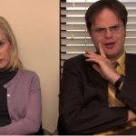 Angela mad at Dwight