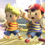 Ness and Lucas (Brawl Screenshot)