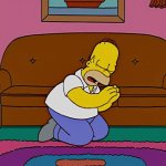 homer praying