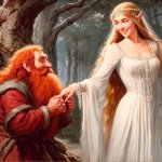 Gimli and Galadriel