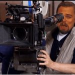 Smirking Dicaprio Cameraman template