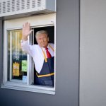 Trump at McDonalds