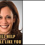 KAMALA'S HELP meme