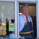 I want to speak to your manager! Trump working at McDonald’s